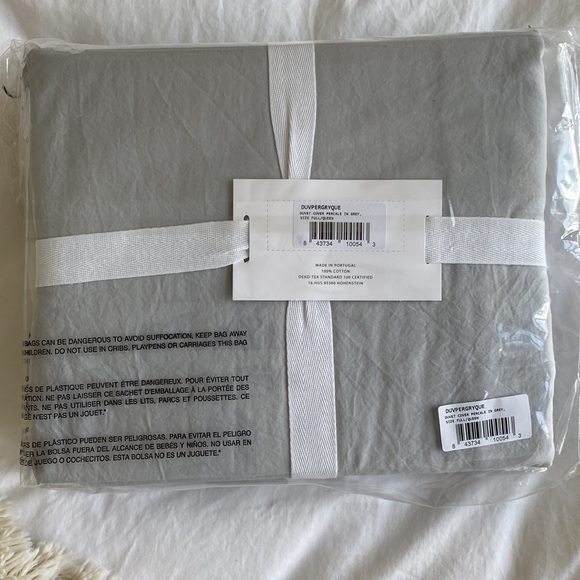 Parachute Bedding Parachute Duvet Cover Percale Grey Poshmark